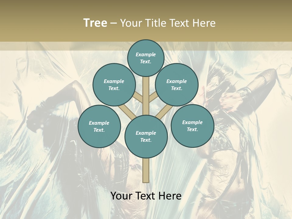 Bikini Disco Body PowerPoint Template