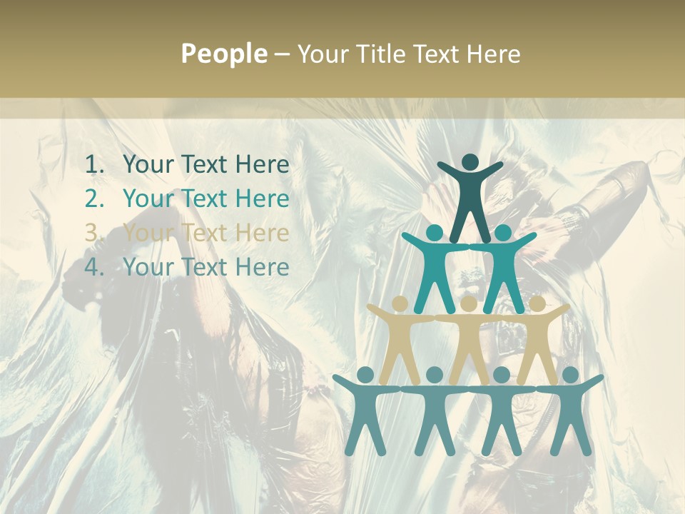 Bikini Disco Body PowerPoint Template