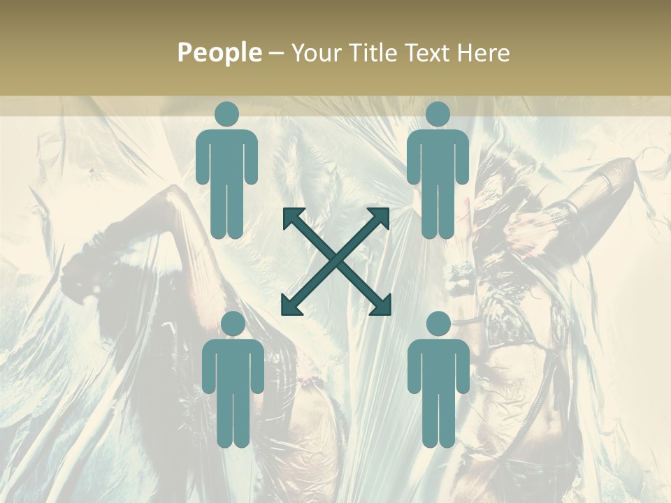 Bikini Disco Body PowerPoint Template