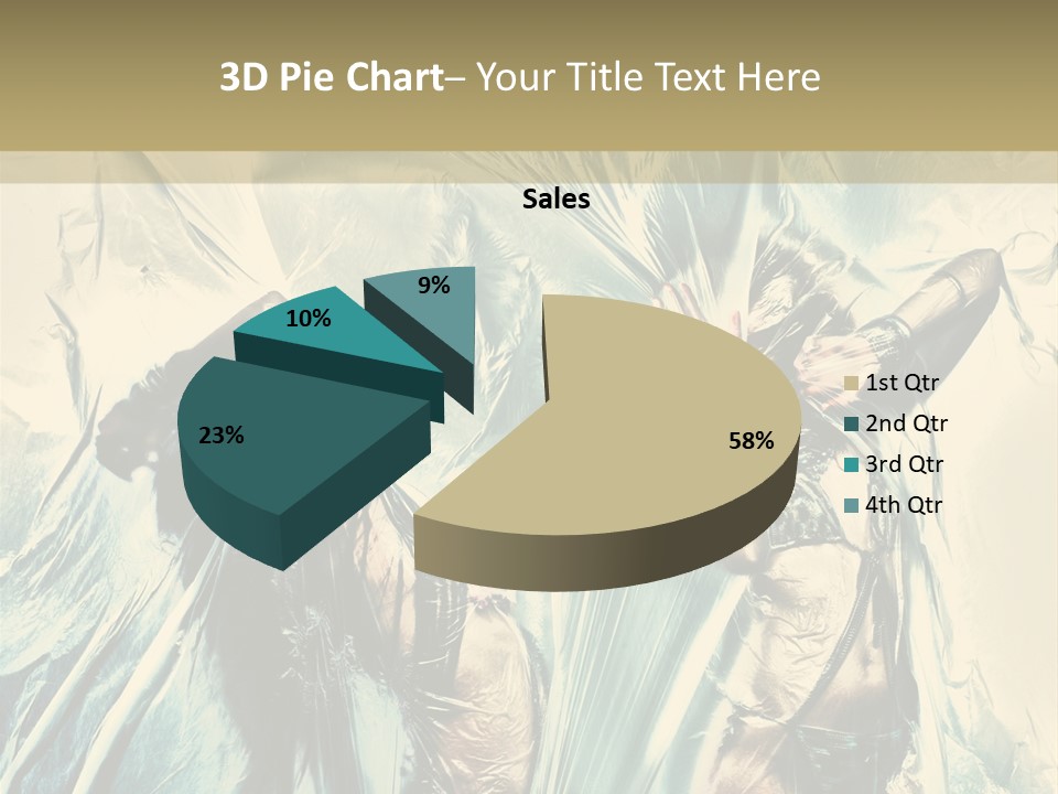 Bikini Disco Body PowerPoint Template
