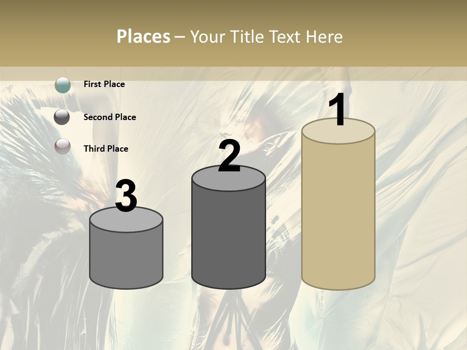 Beautiful Enjoyment Dress PowerPoint Template