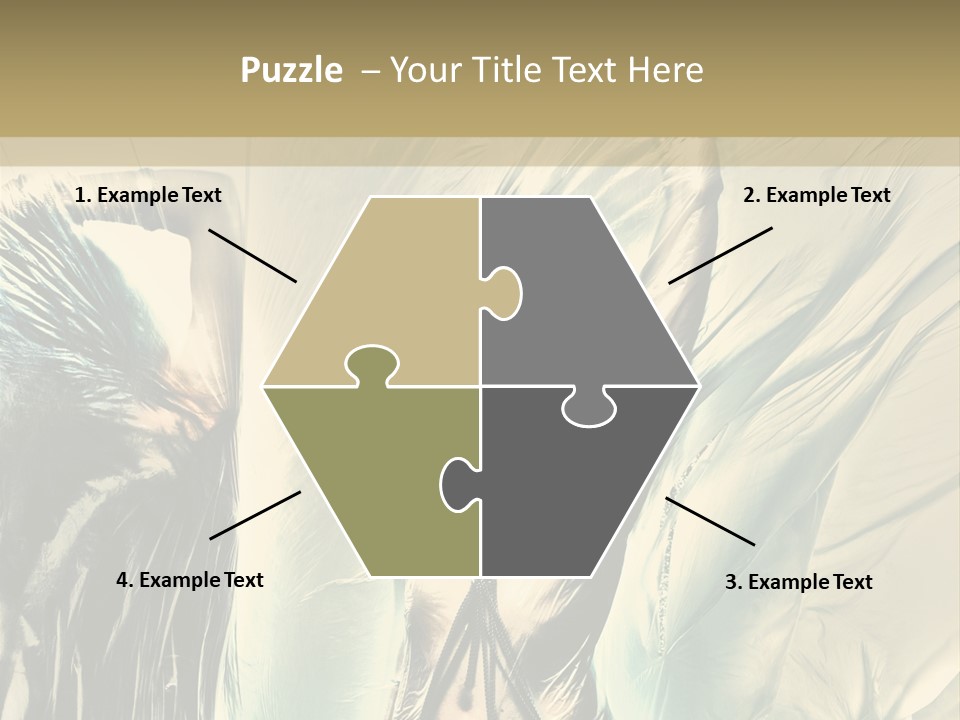 Beautiful Enjoyment Dress PowerPoint Template