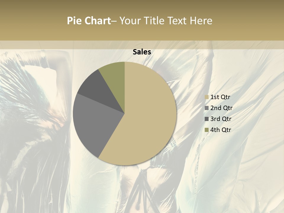 Beautiful Enjoyment Dress PowerPoint Template