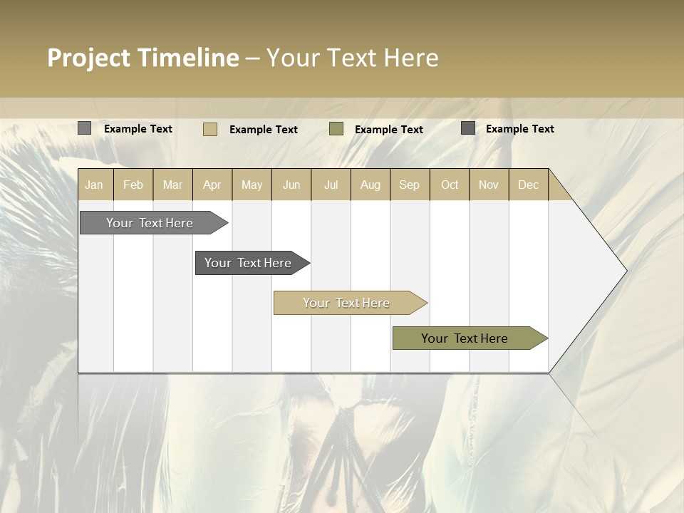 Beautiful Enjoyment Dress PowerPoint Template