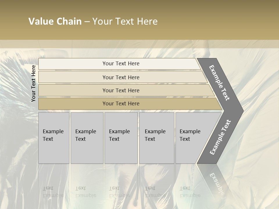 Beautiful Enjoyment Dress PowerPoint Template