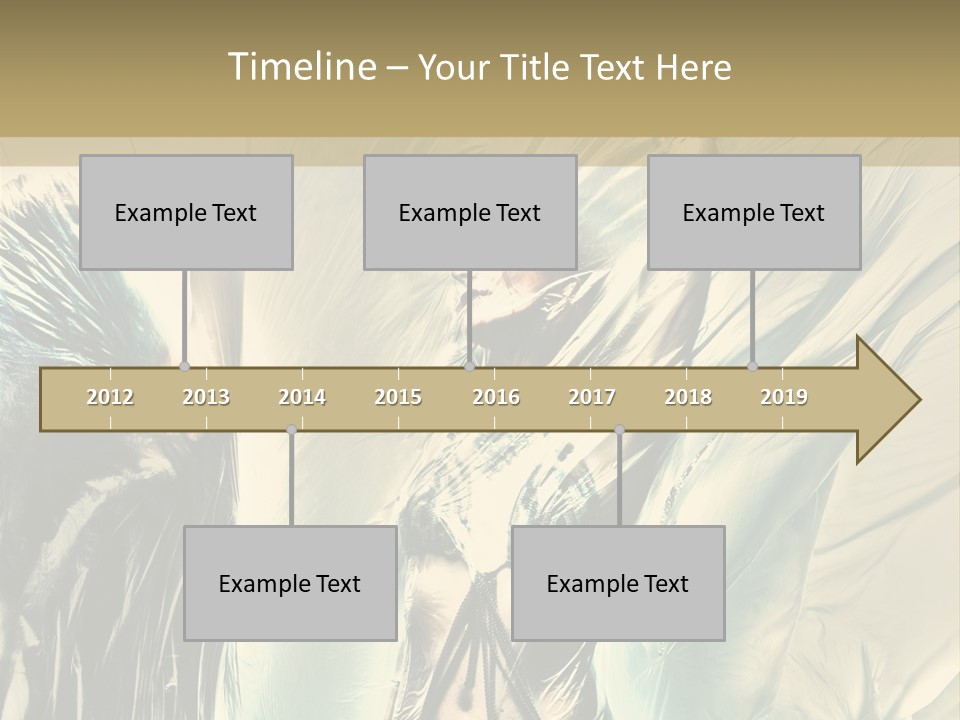 Beautiful Enjoyment Dress PowerPoint Template