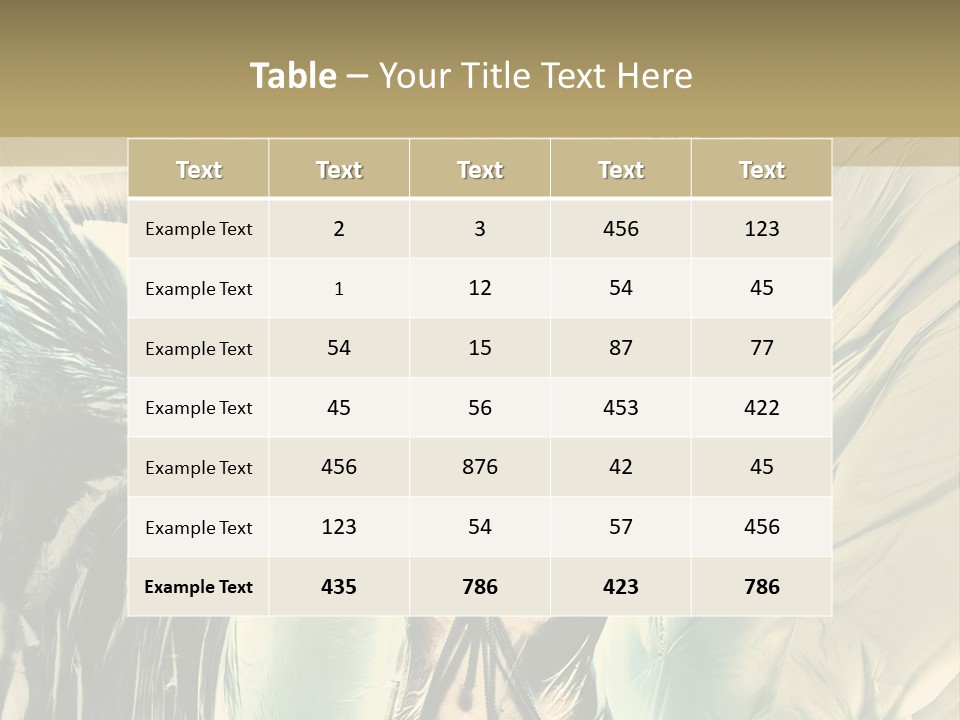 Beautiful Enjoyment Dress PowerPoint Template