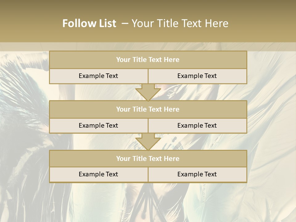 Beautiful Enjoyment Dress PowerPoint Template