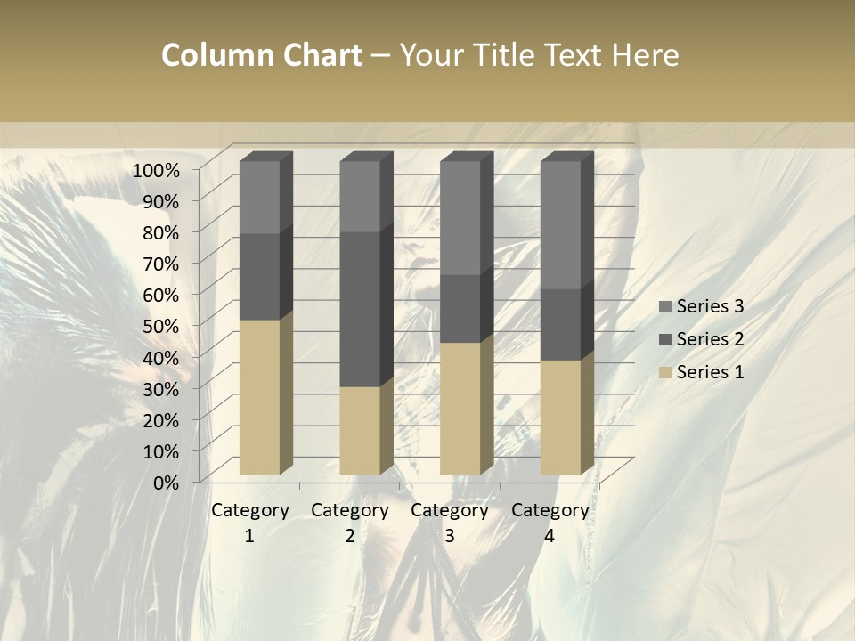 Beautiful Enjoyment Dress PowerPoint Template