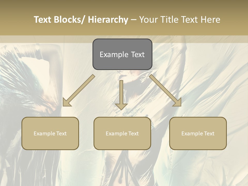 Beautiful Enjoyment Dress PowerPoint Template