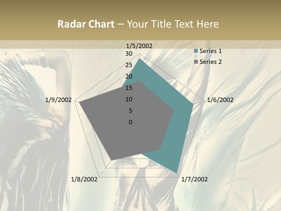 Beautiful Enjoyment Dress PowerPoint Template