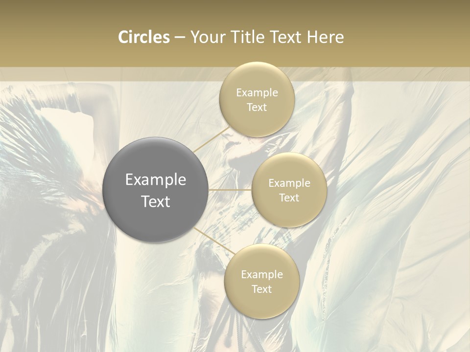 Beautiful Enjoyment Dress PowerPoint Template