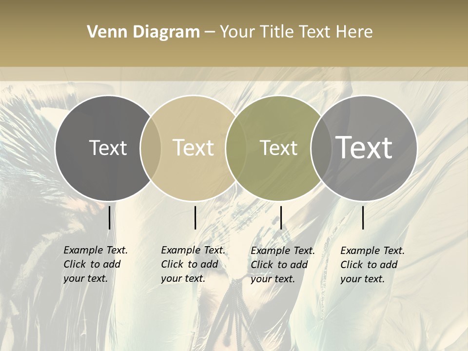 Beautiful Enjoyment Dress PowerPoint Template