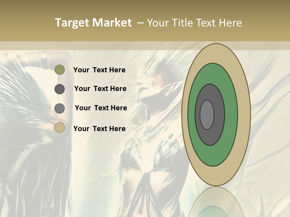 Beautiful Enjoyment Dress PowerPoint Template