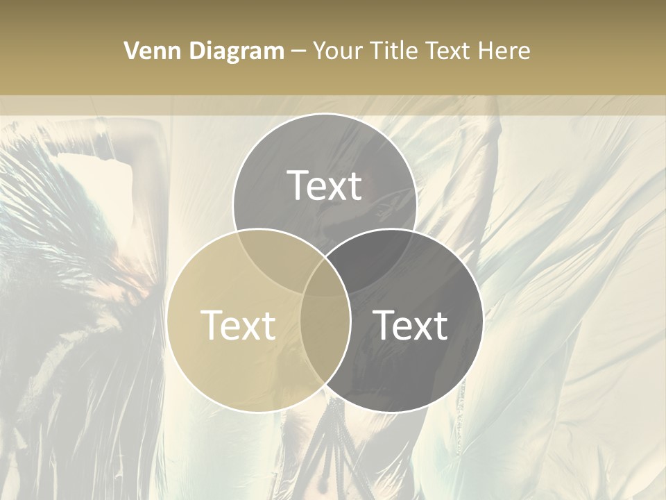 Beautiful Enjoyment Dress PowerPoint Template