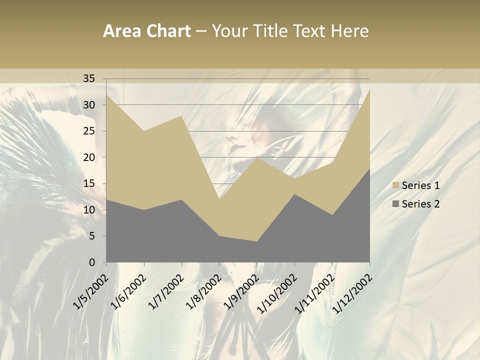 Beautiful Enjoyment Dress PowerPoint Template