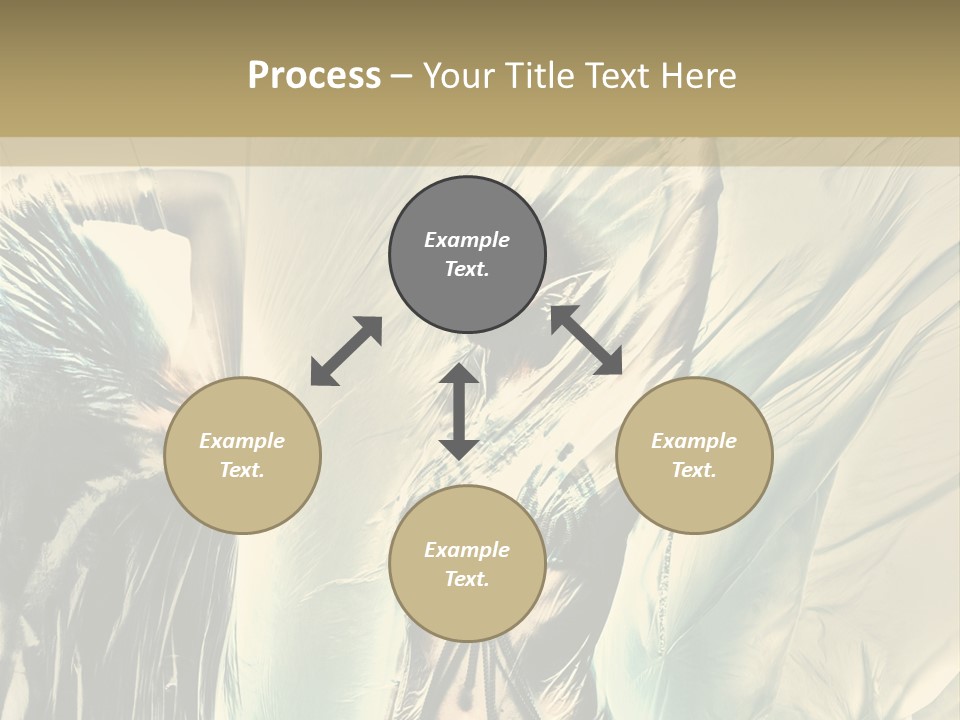 Beautiful Enjoyment Dress PowerPoint Template