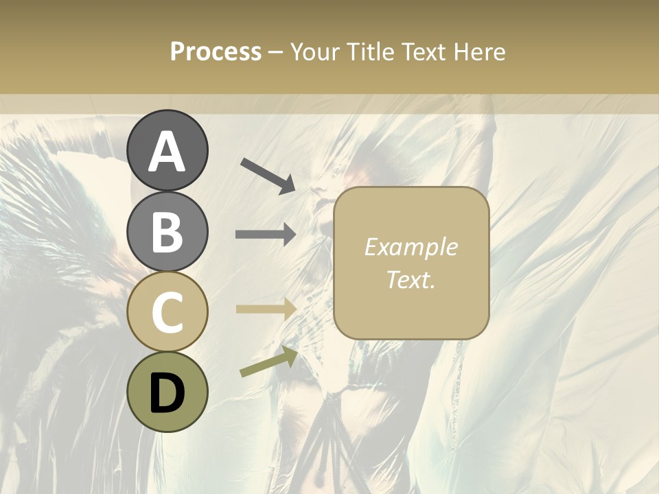 Beautiful Enjoyment Dress PowerPoint Template