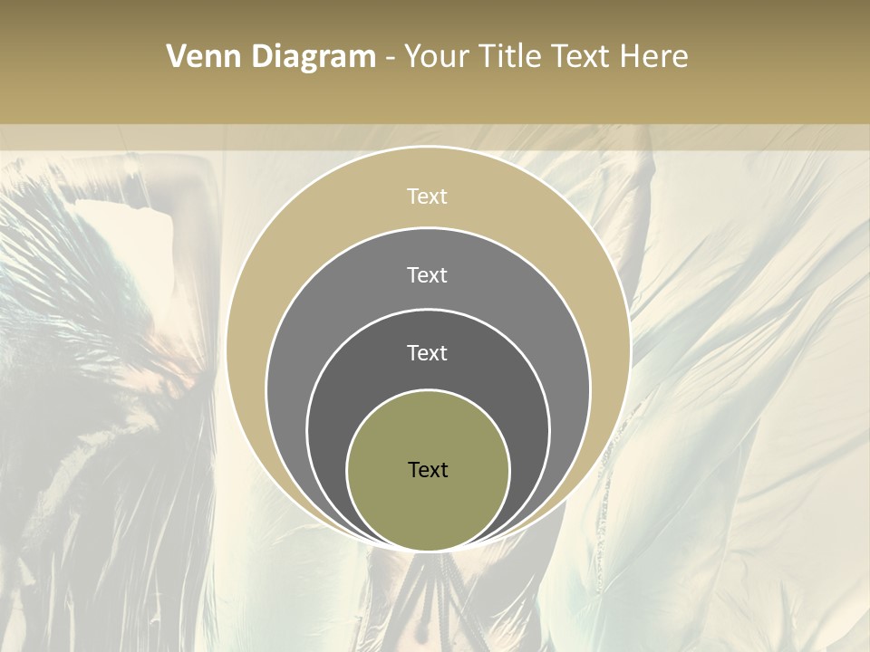 Beautiful Enjoyment Dress PowerPoint Template