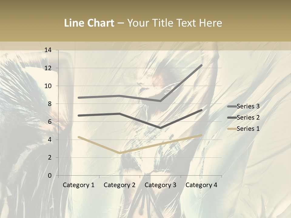 Beautiful Enjoyment Dress PowerPoint Template