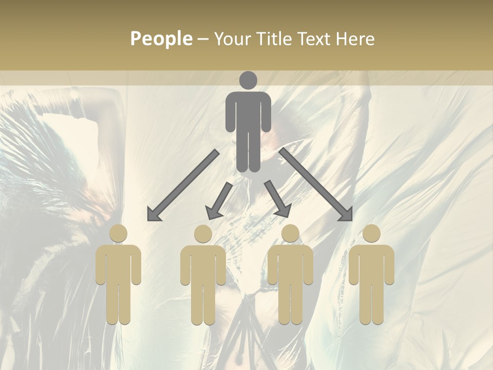 Beautiful Enjoyment Dress PowerPoint Template