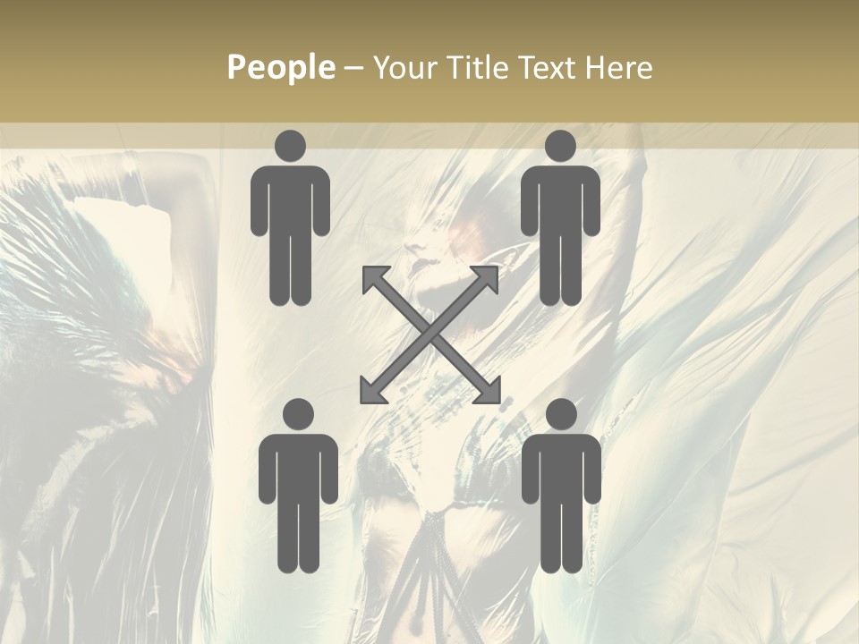 Beautiful Enjoyment Dress PowerPoint Template