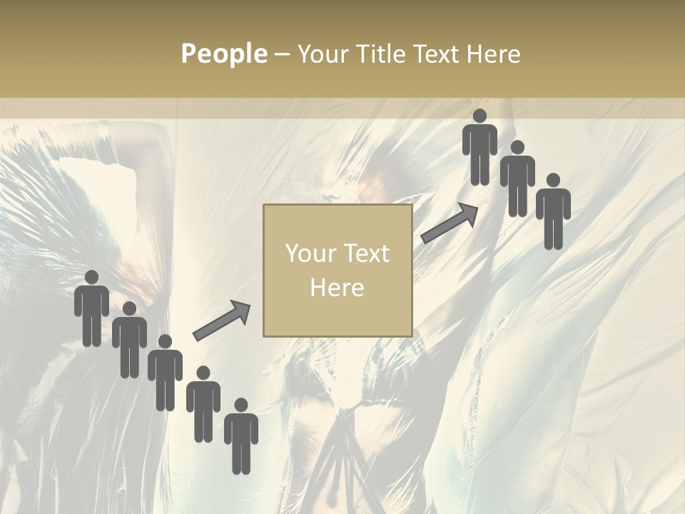 Beautiful Enjoyment Dress PowerPoint Template
