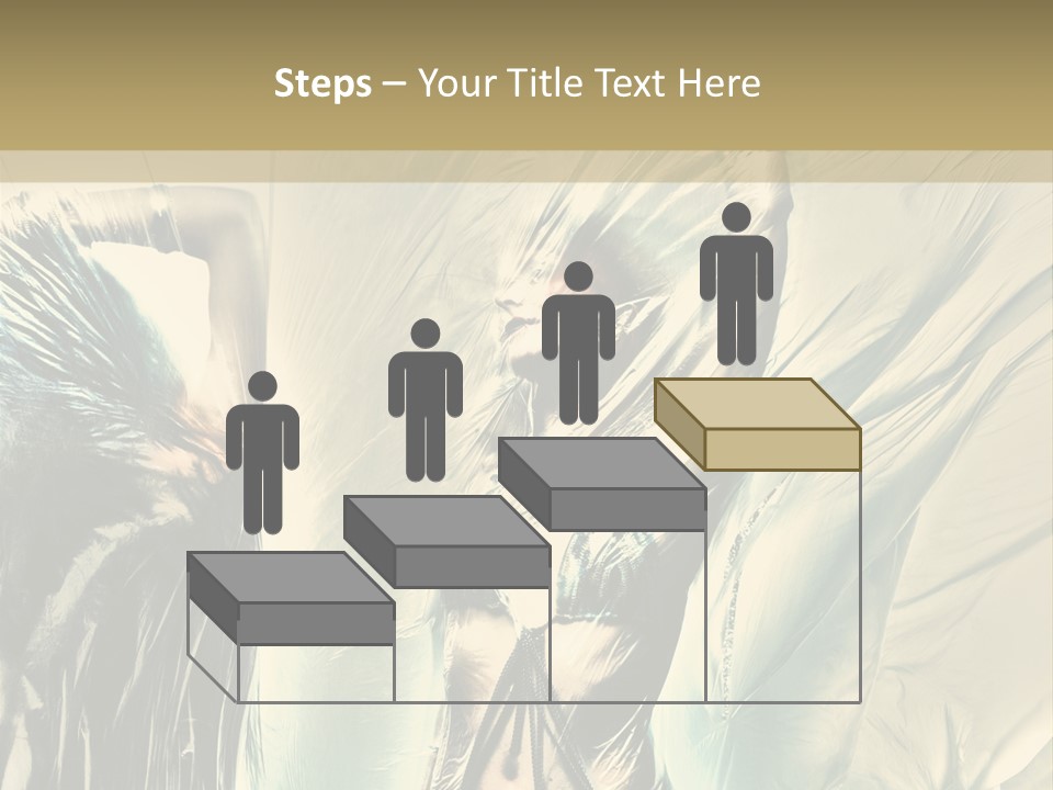 Beautiful Enjoyment Dress PowerPoint Template
