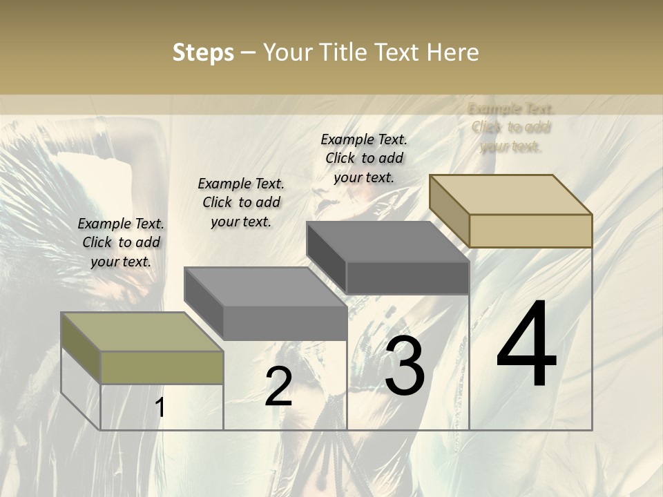 Beautiful Enjoyment Dress PowerPoint Template