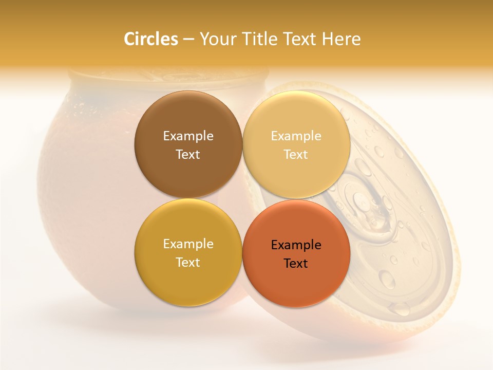 Wet Still Life Part PowerPoint Template