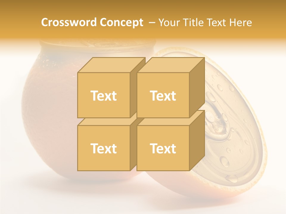 Wet Still Life Part PowerPoint Template