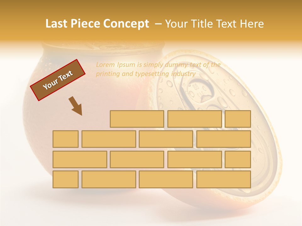 Wet Still Life Part PowerPoint Template