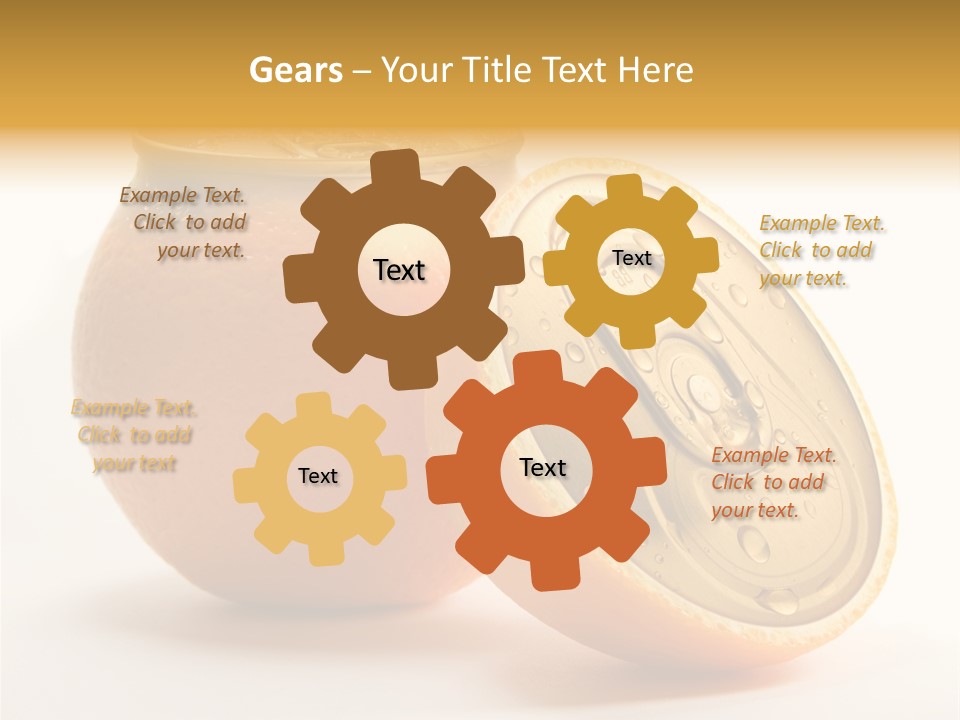 Wet Still Life Part PowerPoint Template