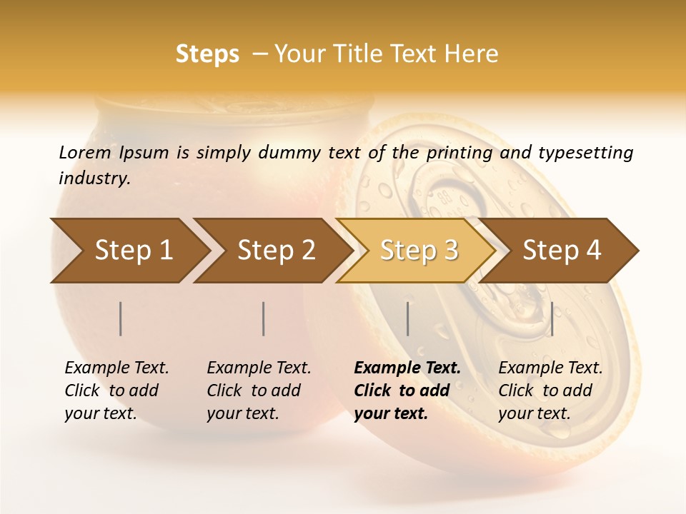 Wet Still Life Part PowerPoint Template