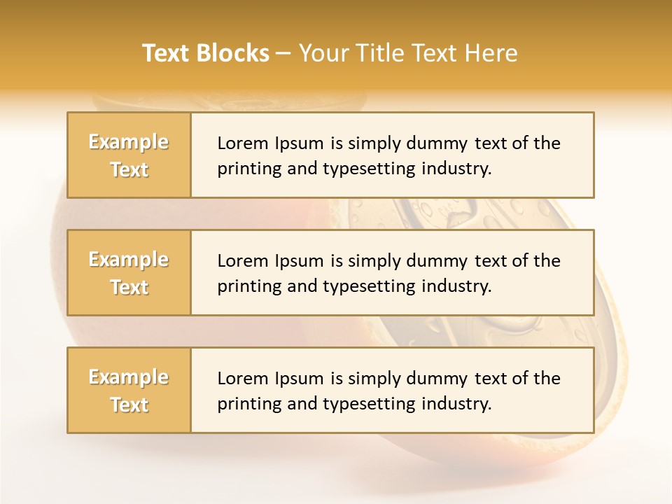 Wet Still Life Part PowerPoint Template