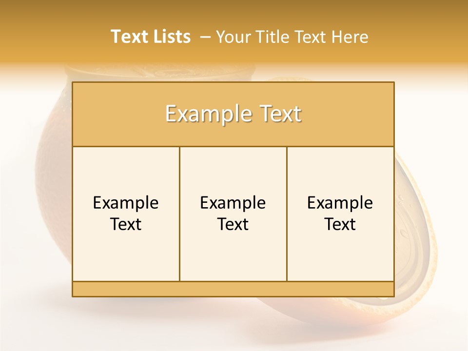 Wet Still Life Part PowerPoint Template