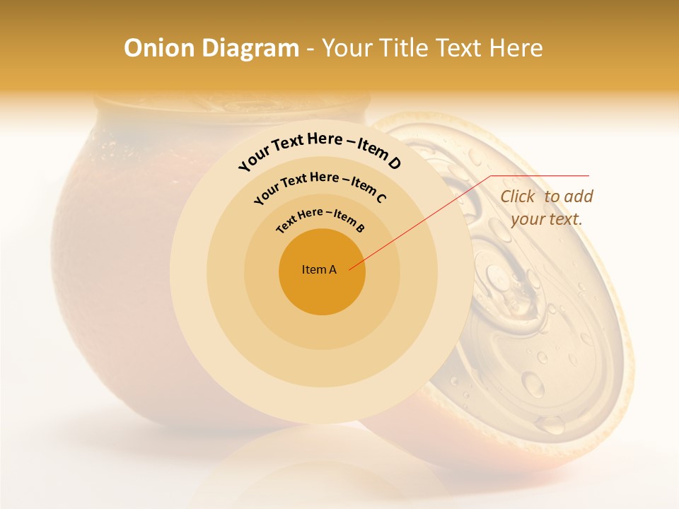 Wet Still Life Part PowerPoint Template