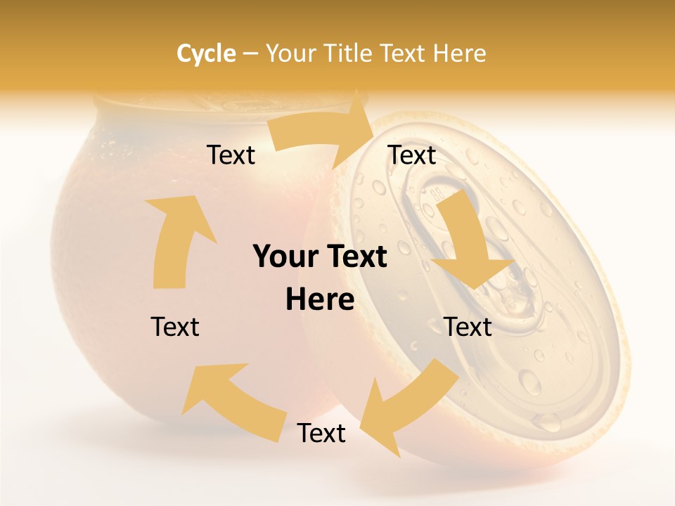 Wet Still Life Part PowerPoint Template