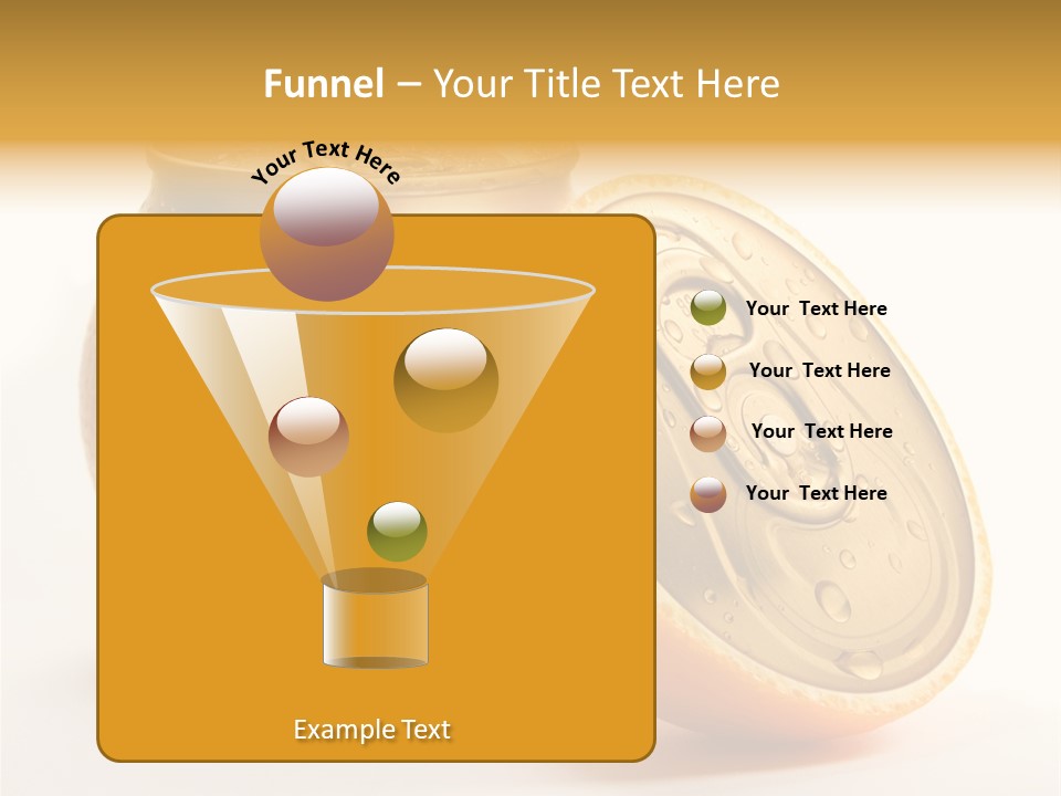 Wet Still Life Part PowerPoint Template