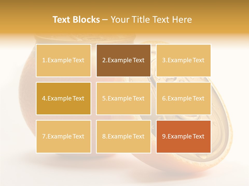 Wet Still Life Part PowerPoint Template