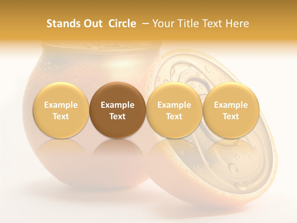 Wet Still Life Part PowerPoint Template