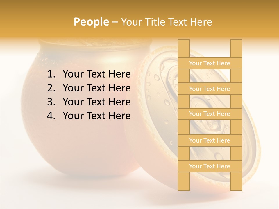 Wet Still Life Part PowerPoint Template