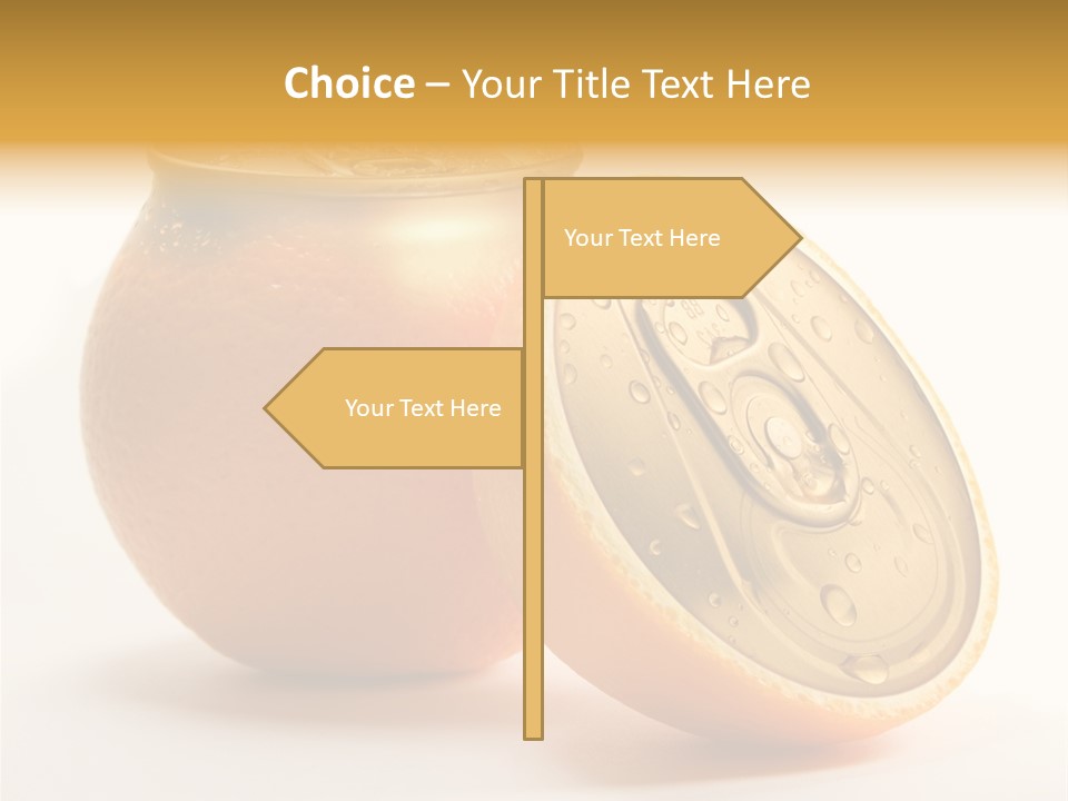 Wet Still Life Part PowerPoint Template