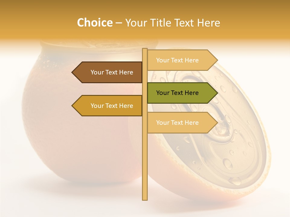 Wet Still Life Part PowerPoint Template