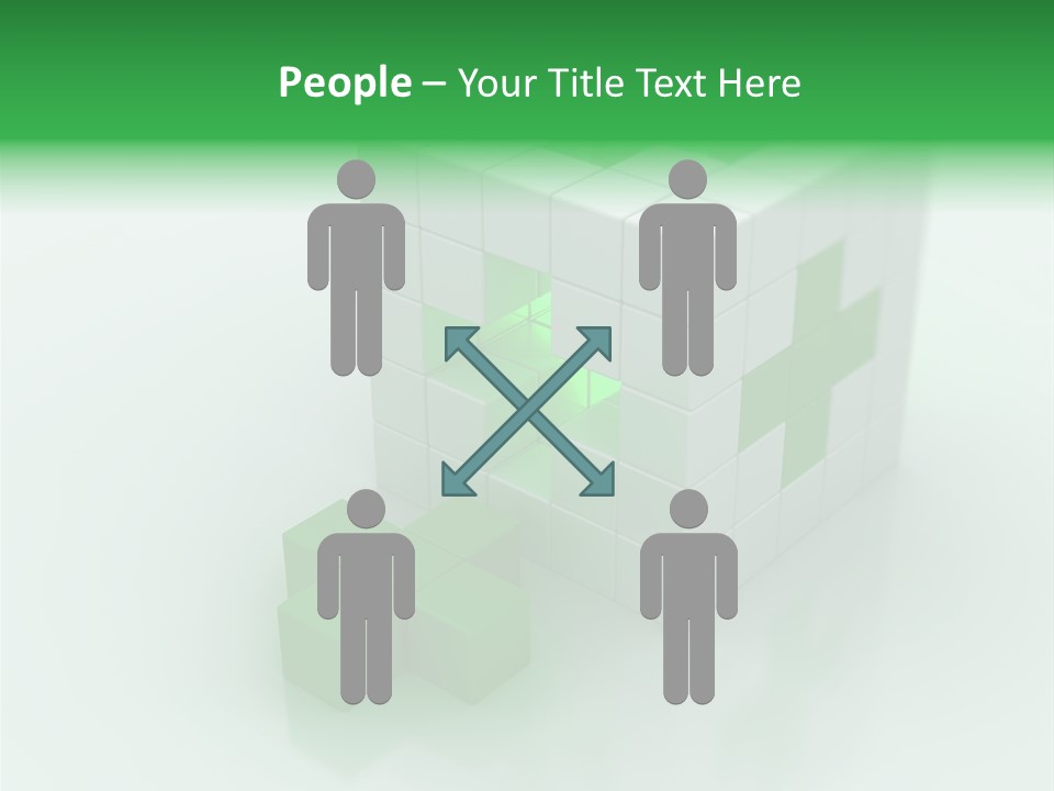 Blood Emergency Cross PowerPoint Template