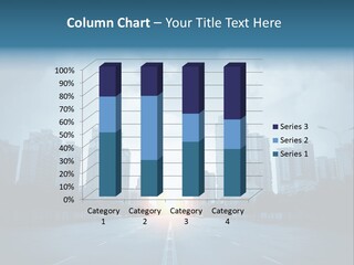 Construction City Road PowerPoint Template