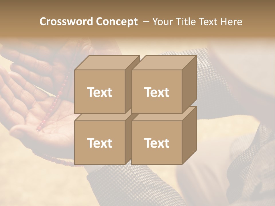 Portrait Sharia East PowerPoint Template