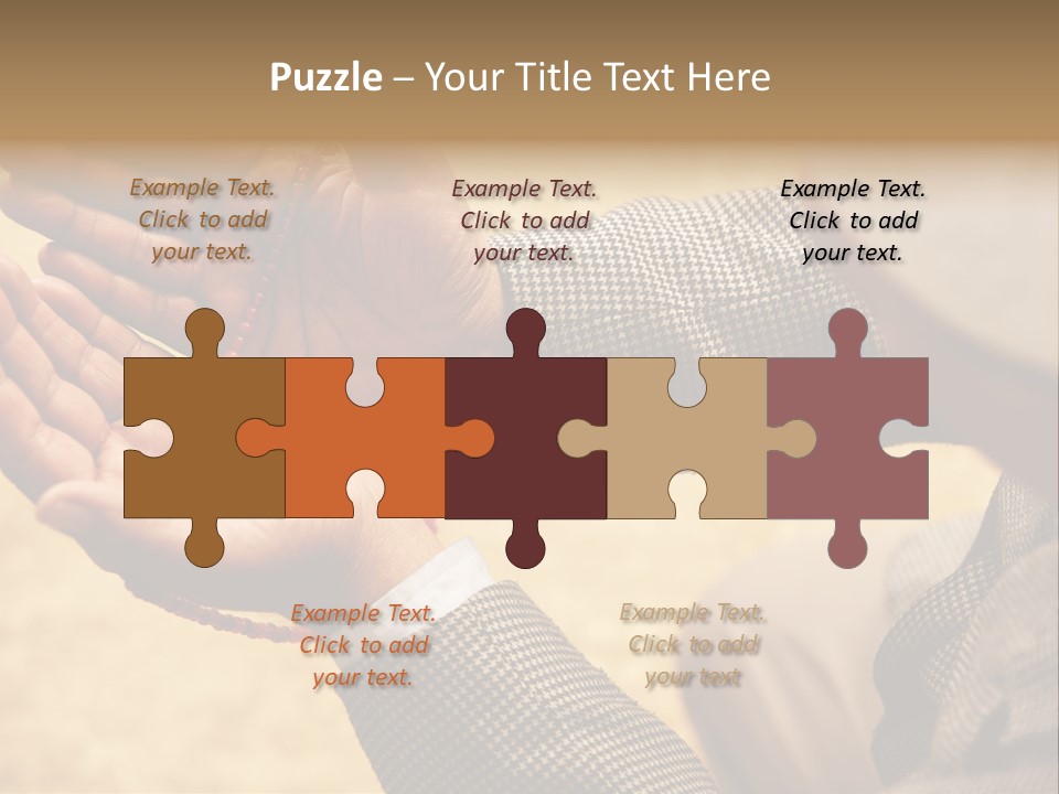 Portrait Sharia East PowerPoint Template