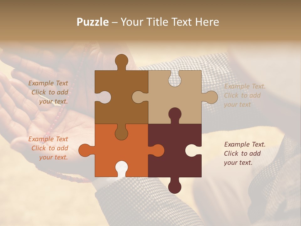 Portrait Sharia East PowerPoint Template