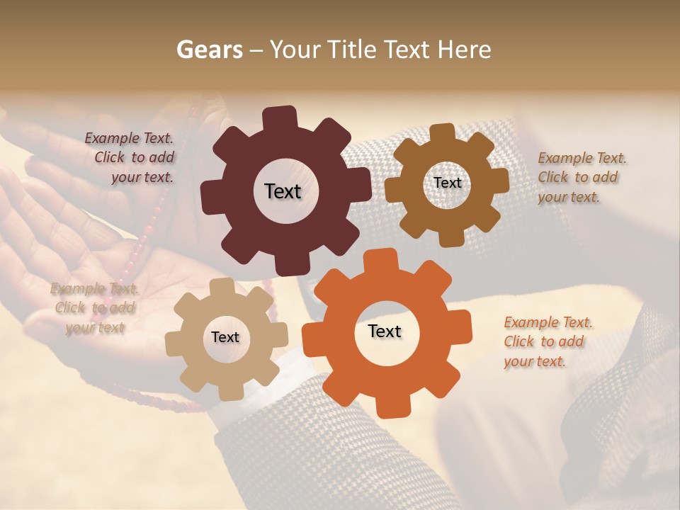 Portrait Sharia East PowerPoint Template